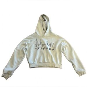 H&M Girls Teal Friends Hoodie Size 8/10